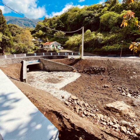 MARCHE DE RECONSTRUCTION DE L’OUVRAGE DE LA RD20 (ROUTE DES MAKES) SUR LE BRAS PIERROT PR9+385